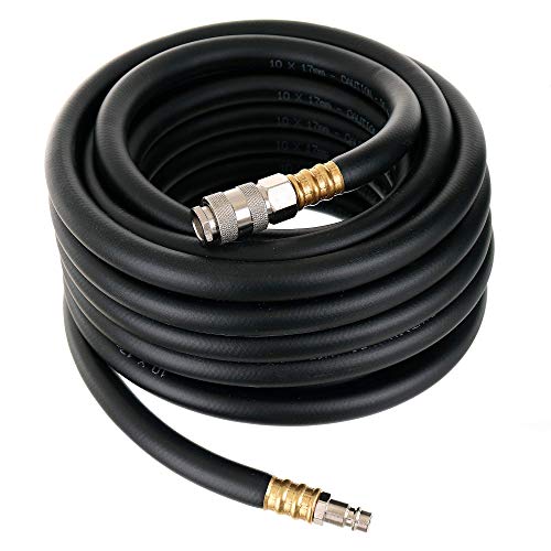 Profi Schlauch Luftschlauch 15m 3/8" 10mm mit Schnellkuppung resistent von TC TECHNIC