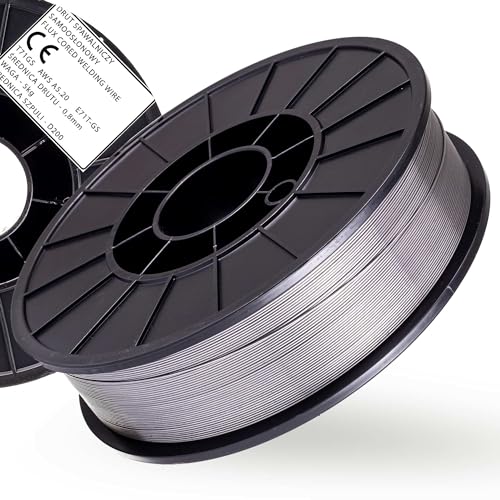 SCHWEIßDRAHT 5 Kg 0,8m Selbstschützender MIG/MAG-Schweißdraht Ohne Gas E71T-GS von TC TECHNIC