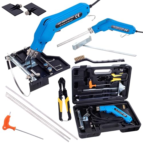 TC TECHNIC 250W Styroporschneider Elektrische Heißmesser Schaumschneider mit 3 Klingen 0-600℃ Styrocutter 230V Geeignet für Styropor, Polystyrol, Styrodur, 250W+Steckplätze TC TECHNIC 250W Styroporschneider Elektrische Heißmesser Schaumschneider mit 3 Klingen 0-600℃ Styrocutter 230V Geeignet für Styropor, Polystyrol, Styrodur, 250W+Steckplätze von TC TECHNIC