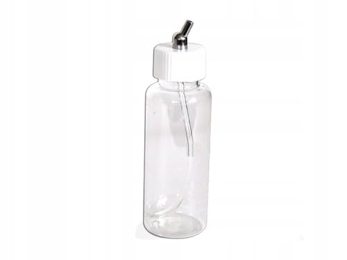 TC TECHNIC - Großer Farbbehälter für Airbrush 80 ml - mit Halterung 75° - Außendurchmesser des Behälters: 40 mm - aus robustem Kunststoff - für langes Arbeiten ohne häufiges Nachfüllen von TC TECHNIC