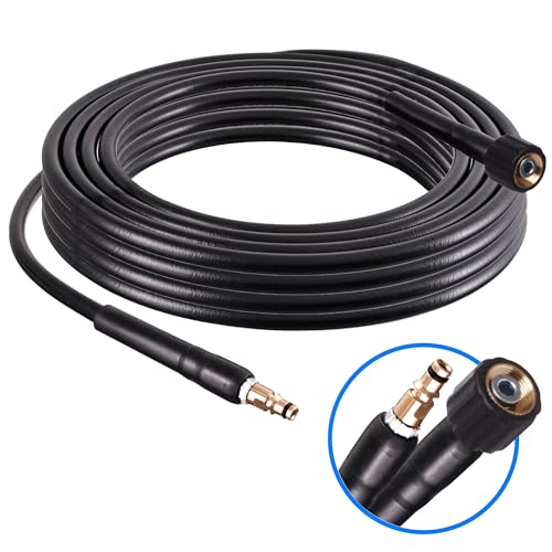 TC TECHNIC Karcher Hochdruckreiniger Zubehör K2 Ersatzschlauch - Karcher Ersatz-Schlauch - 200bar Kompatibel mit Karcher K2 K3 K4 K5 K6 K7 - M22 - Click Connect - 2m Schlauch von TC TECHNIC