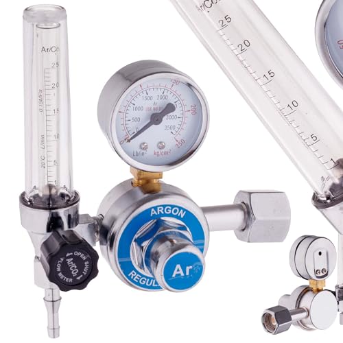 TC TECHNIC Professional Druckminderer AI1053, für Argon, Co2, Durchflussmesser, MAG, WIG Schweißen, Eingang: 0-200 Bar, Ausgang: Max. 3,5 Bar TC TECHNIC Professional Druckminderer AI1053, für Argon, Co2, Durchflussmesser, MAG, WIG Schweißen, Eingang: 0-200 Bar, Ausgang: Max. 3,5 Bar von TC TECHNIC