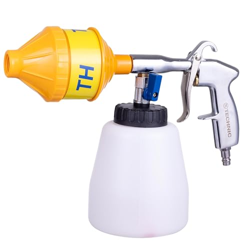 TC TECHNIC - Schaum Sprühflasche, Drucksprüher Drucksprühgerät - Autoshampoo Pumpsprühflasche - Zwei Düsen, breit und schmal, Luftdruck 3-6 bar, Tankinhalt 1 l TC TECHNIC - Schaum Sprühflasche, Drucksprüher Drucksprühgerät - Autoshampoo Pumpsprühflasche - Zwei Düsen, breit und schmal, Luftdruck 3-6 bar, Tankinhalt 1 l von TC TECHNIC
