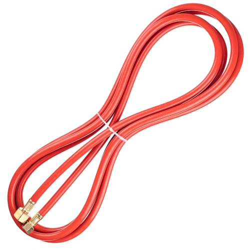TC TECHNIC Schlauch 5m Propan Butan Gase große 11-kg-Flasche 3/8"LH - W21,8x1/4" von TC TECHNIC
