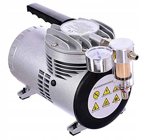 Vakuumpumpe Unterdruckpumpe Metall Messuhr Klimaanlagen Pumpe 50dB 68L/min von TC TECHNIC