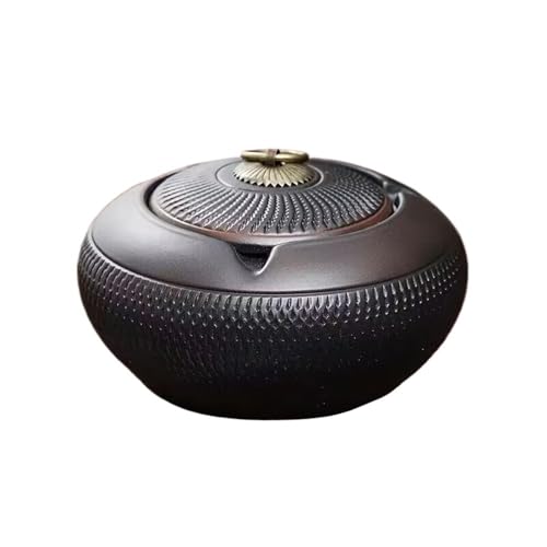 TCDHICY Aschenbecher Aschenbecher mit Deckel aus Keramik for Wohnzimmer Zimmer Büro Desktop Aschenbecher Desktop-Aschenbecher TCDHICY Aschenbecher Aschenbecher mit Deckel aus Keramik for Wohnzimmer Zimmer Büro Desktop Aschenbecher Desktop-Aschenbecher von TCDHICY