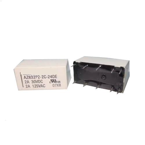AZ832P2-2C-24DE AZ832P22C24DE 24V DCV24 24DCV 10PIN relay(5PCS) von TCGQUJCZM
