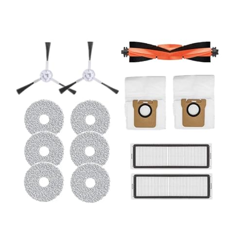 Kompatibel Mit Dreame Bot L10s Ultra L10s Pro Roboter-Staubsauger, Ersatzteil-Zubehör-Kit, Haupt-/Seitenbürste, Filter, Wischlappen Kompatibel Mit Dreame Bot L10s Ultra L10s Pro Roboter-Staubsauger, Ersatzteil-Zubehör-Kit, Haupt-/Seitenbürste, Filter, Wischlappen von TCHWLGXS