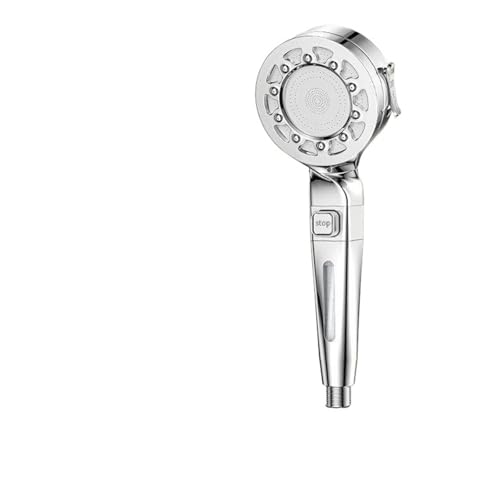 TCHWLGXS Aufgeladener Duschsprinkler Druckwassererhitzer Mit Superfiltration Badebrause Shower Master Badeset(1 Silver) von TCHWLGXS