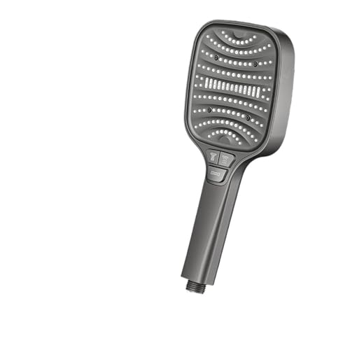 TCHWLGXS Neuer Druckduschkopf Mit Superstarkem Duschkopf Und Handdruckkopf for Dusche Und Warmwasserbereiter(Gun Gray) von TCHWLGXS