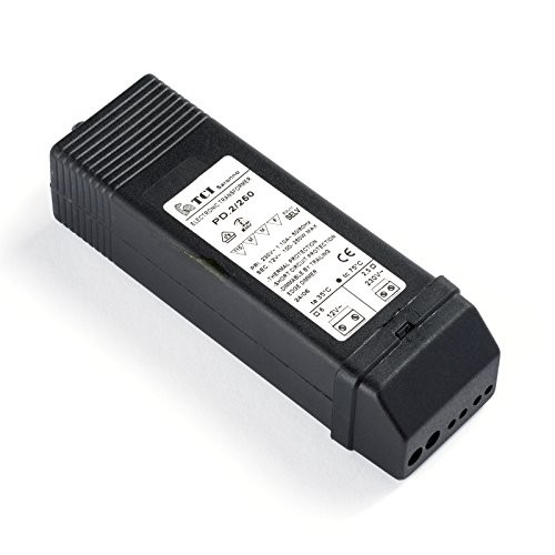Elektronischer Transformator TCI PD.2/250 100-250W 12V Halogen Trafo dimmbar von TCI