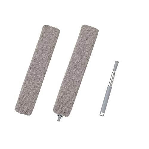 TCJJ Dehnbarer Staubwedel Duster Mit Edelstahl Teleskop Stange,Ausziehbares Staubreiniger Teleskop Flach,Waschbar Mikrofaser Flacher Staubwedel Für Schlafsofa MöBelboden HaushaltslüCke Staub TCJJ Dehnbarer Staubwedel Duster Mit Edelstahl Teleskop Stange,Ausziehbares Staubreiniger Teleskop Flach,Waschbar Mikrofaser Flacher Staubwedel Für Schlafsofa MöBelboden HaushaltslüCke Staub von TCJJ