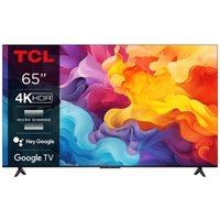 TCL 65V6B 65" 4K Ultra HD, HDR TV, Smart TV Powered by Google TV (Dolby Audio, Motion Clarity, Control by Voice, Compatible mit Google Assistant, von TCL