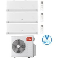TCL BreezeIN P5-Serie Wifi R32 Trial Split Inverter-Klimaanlage 7000 + 7000 + 7000 BTU mit E.U. MT2730 Klasse A++/A+ von TCL