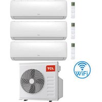TCL Elite F Series Wifi R32 Trial Split Inverter Klimaanlage 9000 + 12000 + 12000 BTU mit E.U. MT2730 Klasse A++/A+ von TCL