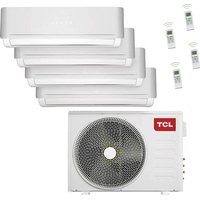 TCL Inverter Split-Klimagerät 1399 EEK Heizen/Kühlen: A+ (A+++ - D)/A++ (A+++ - D) 8800W 26m² von TCL