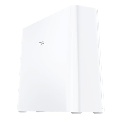 TCL LinkHub CPE Router 5G HH512V, Dual-Band, unterstützt SIM-Karte, WiFi 6E, Hotspot, bis zu 32 Benutzer, Weiß von TCL
