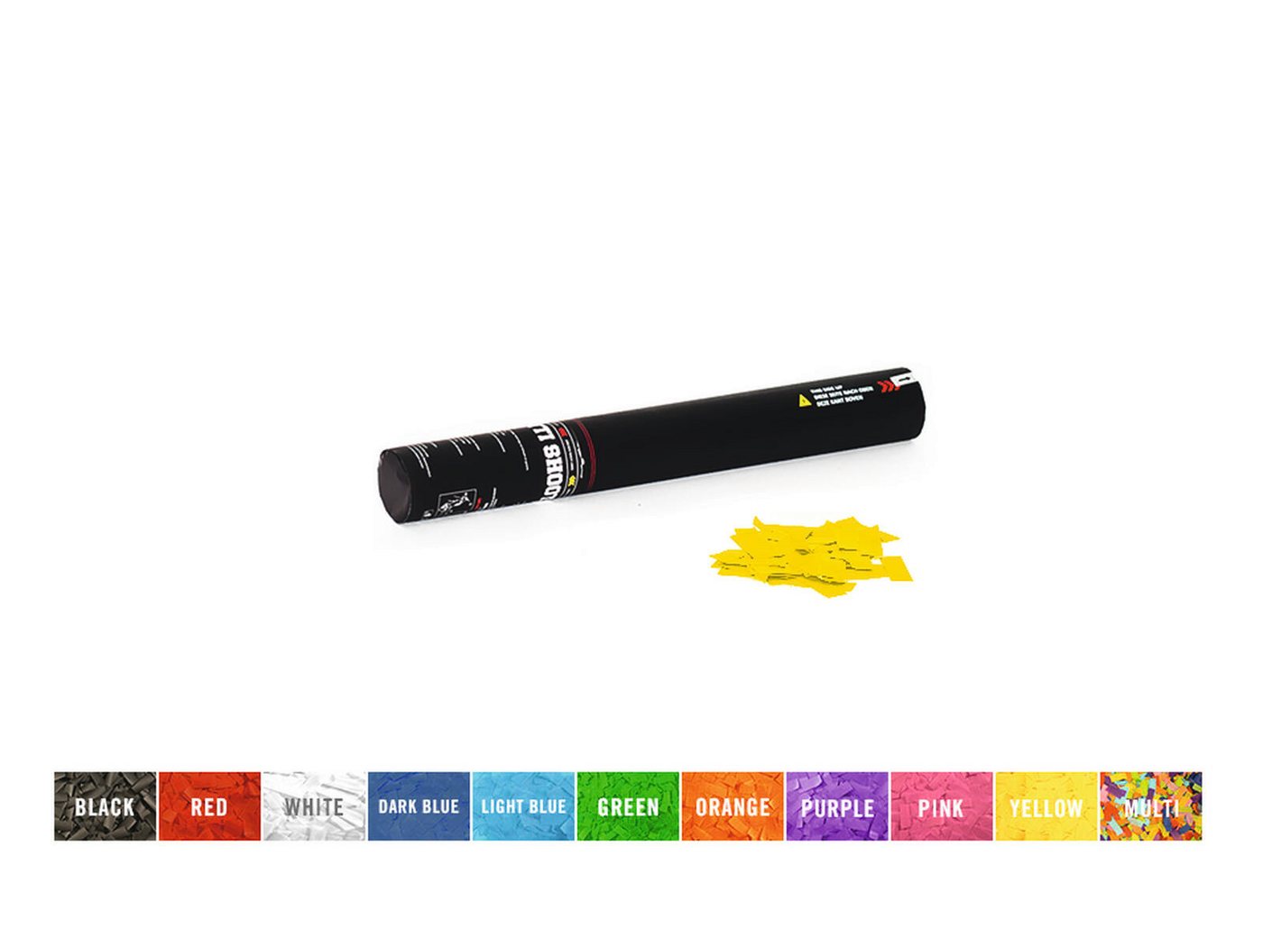 TCM Fx Discolicht TCM FX Konfetti-Shooter 50cm, gelb von TCM Fx