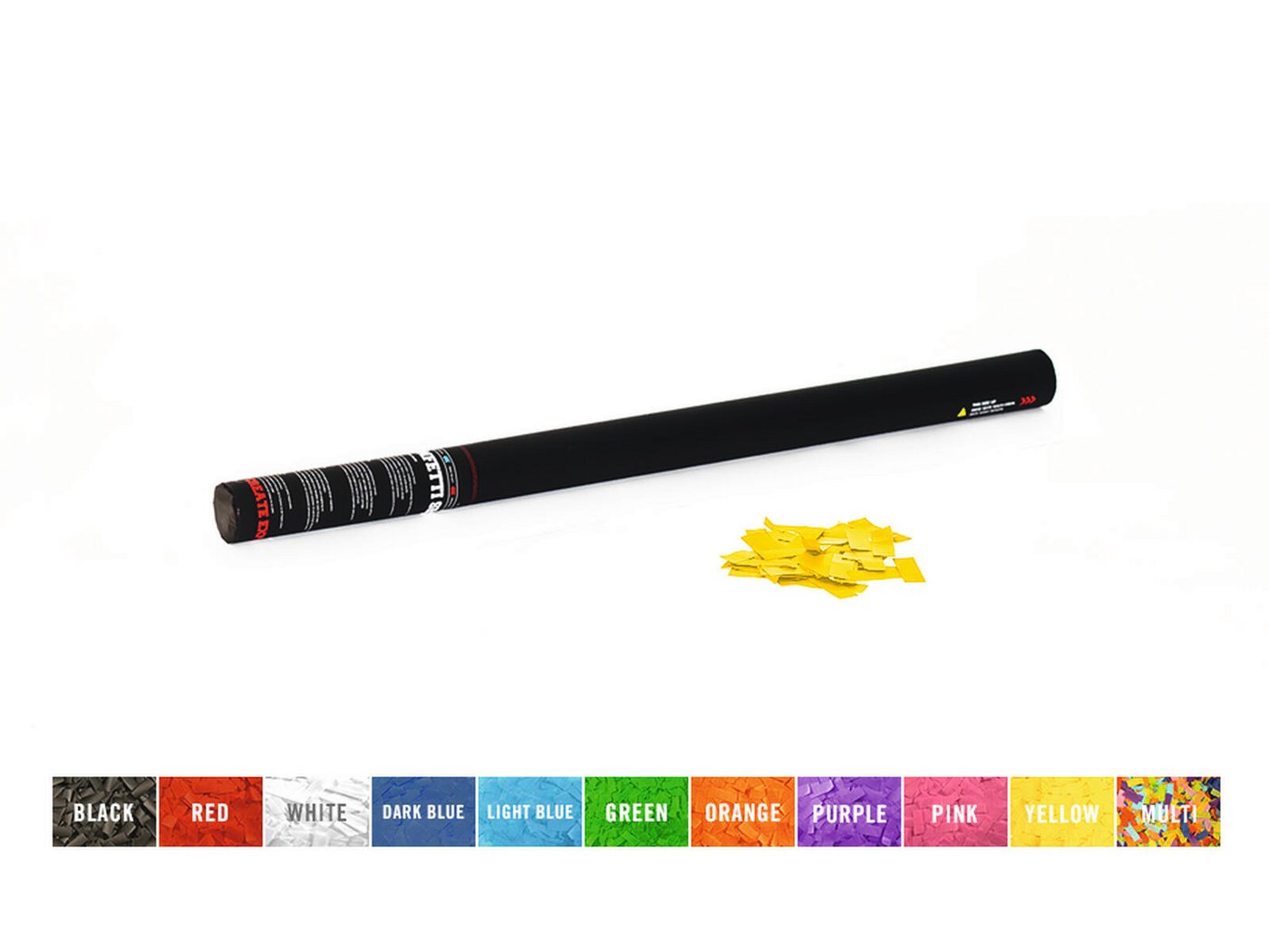 TCM Fx Discolicht TCM FX Konfetti-Shooter 80cm, gelb von TCM Fx