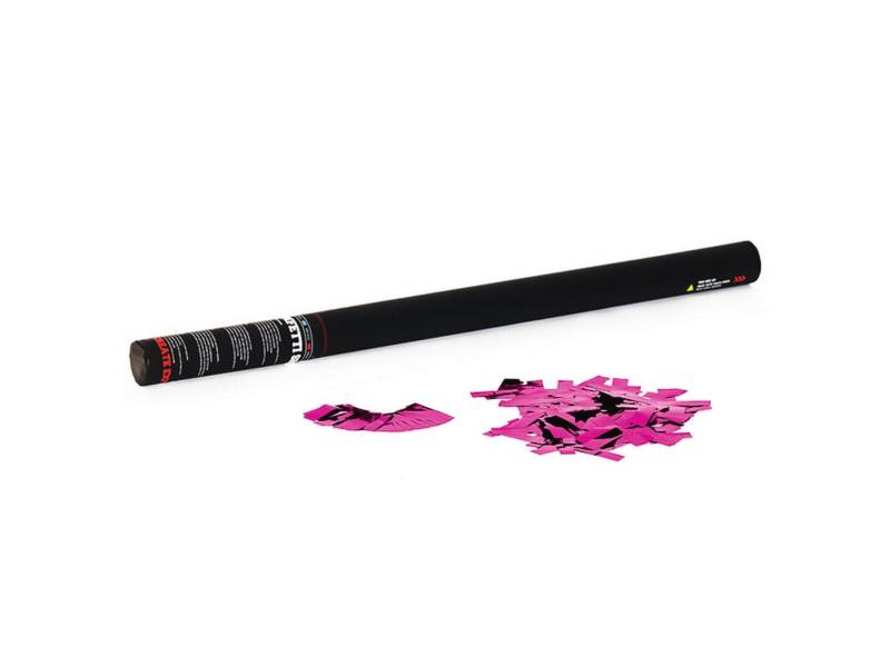 TCM Fx Discolicht TCM FX Konfetti-Shooter 80cm, pink metallic von TCM Fx