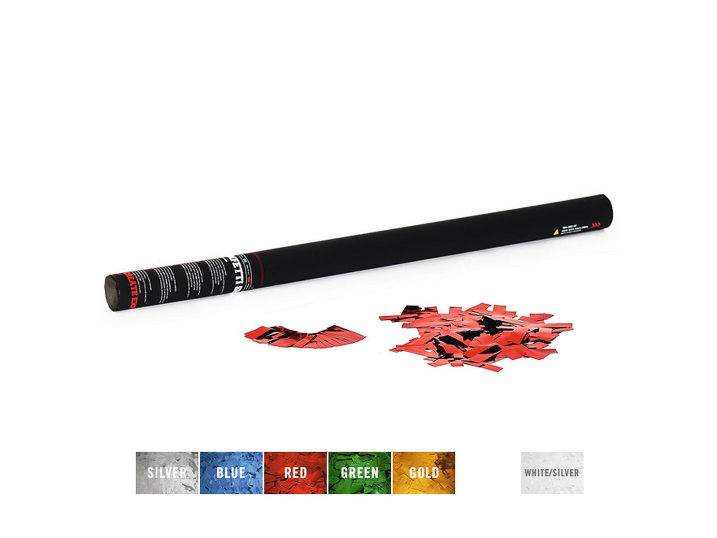 TCM Fx Discolicht TCM FX Konfetti-Shooter 80cm, rot metallic von TCM Fx