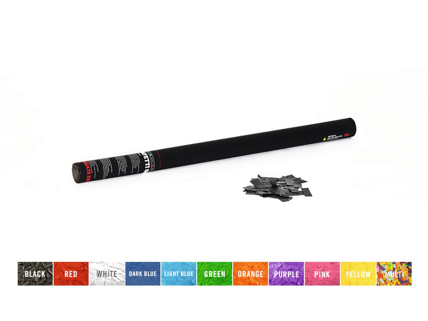 TCM Fx Discolicht TCM FX Konfetti-Shooter 80cm, schwarz von TCM Fx