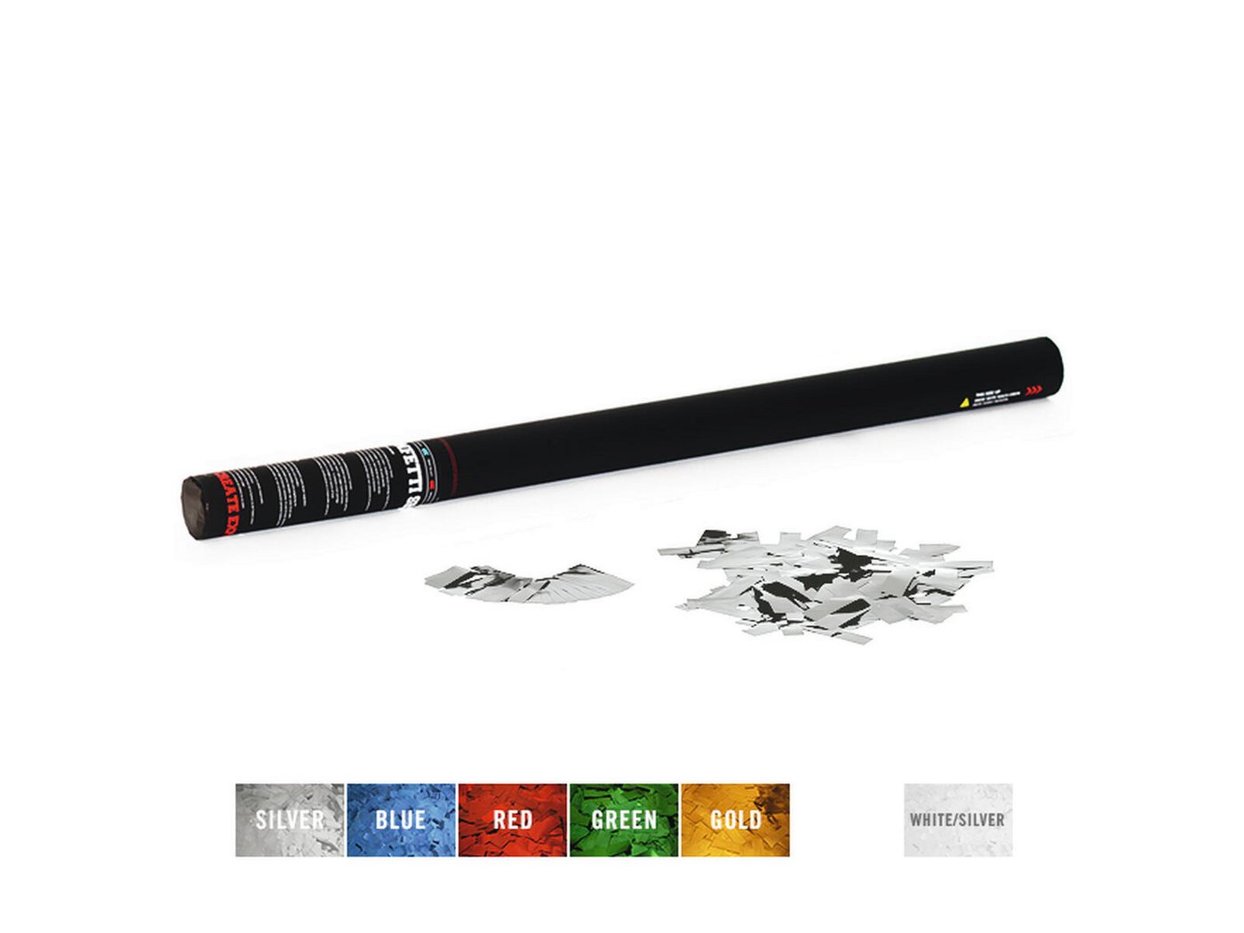 TCM Fx Discolicht TCM FX Konfetti-Shooter 80cm, silber von TCM Fx