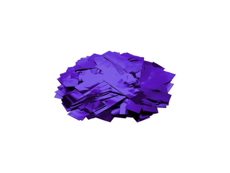 TCM Fx Discolicht TCM FX Metallic Konfetti rechteckig 55x18mm, lila, 1kg von TCM Fx