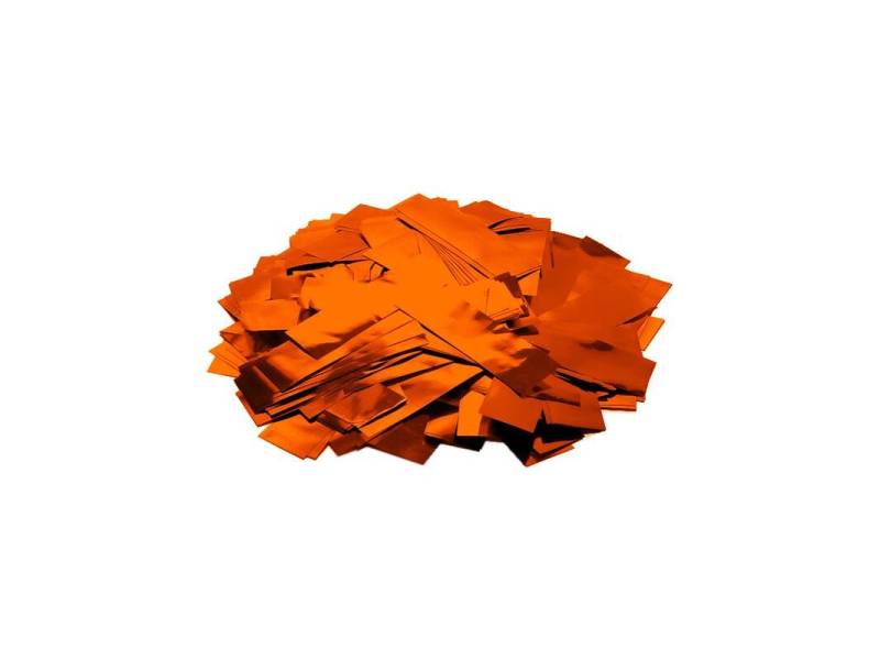 TCM Fx Discolicht TCM FX Metallic Konfetti rechteckig 55x18mm, orange, 1kg von TCM Fx