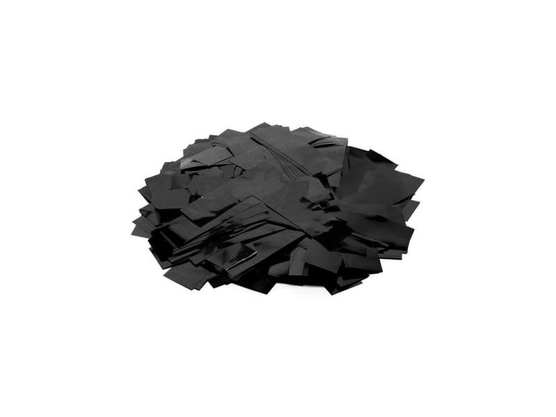 TCM Fx Discolicht TCM FX Metallic Konfetti rechteckig 55x18mm, schwarz, 1kg von TCM Fx