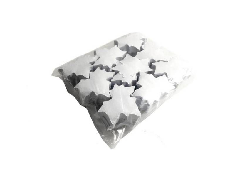 TCM Fx Discolicht TCM FX Slowfall Konfetti Ahornblätter 100x100mm, weiß, 1kg von TCM Fx