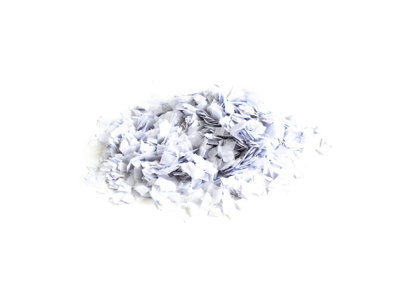 TCM Fx Discolicht TCM FX Slowfall Konfetti Schneeflocken 10x10mm, weiß, 1kg von TCM Fx