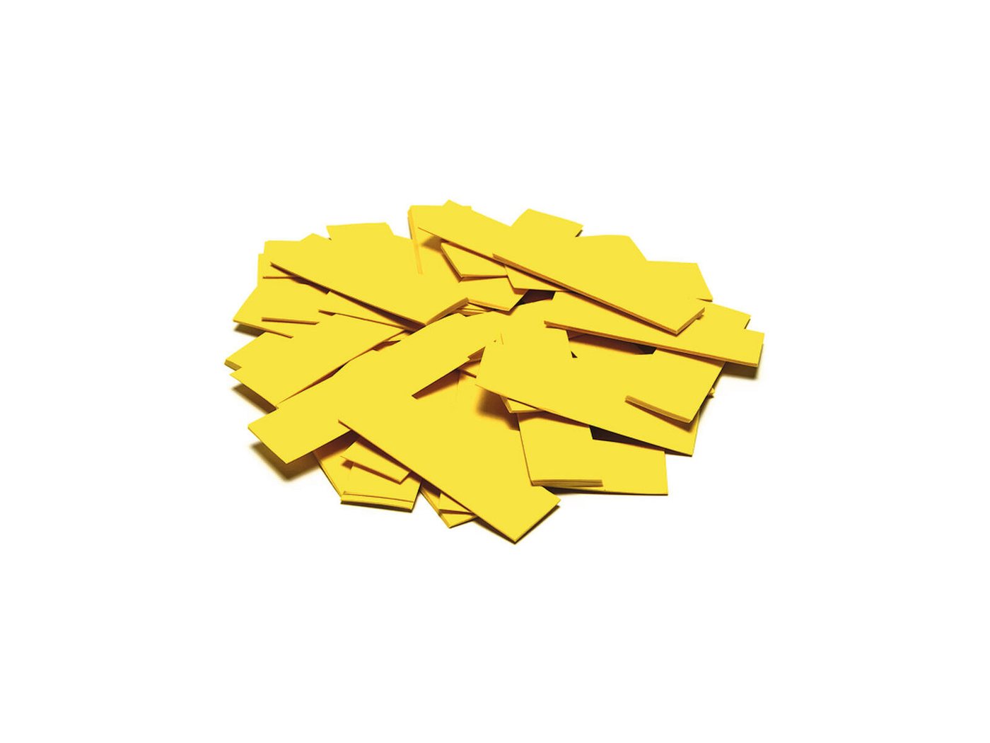 TCM Fx Discolicht TCM FX Slowfall Konfetti rechteckig 55x18mm, gelb, 1kg von TCM Fx