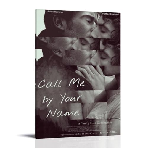 TCNDFZ Call Me by Your NameArt Gemälde Dekoration Klassische Leinwand Wandkunst Drucke Poster Dekoration Bild Wohnzimmer Wanddekoration Rahmenstil 60 x 90 cm von TCNDFZ