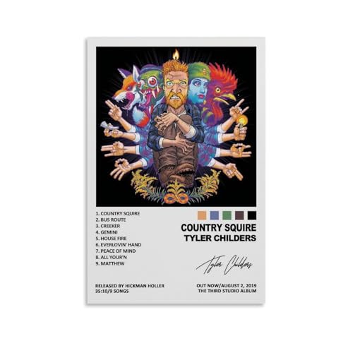 TCNDFZ Country Squire Tyler ChildersArt Gemälde Dekoration Klassische Leinwand Wandkunst Drucke Poster Dekoration Bild Wohnzimmer Wanddekoration Ungerahmt Stil 60 x 90 cm von TCNDFZ