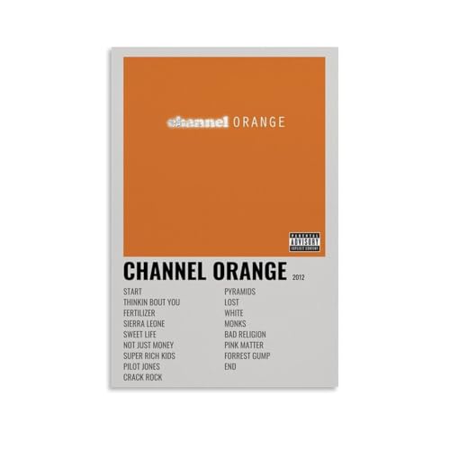 TCNDFZ K Orange-Frank OceanArt Gemälde Dekoration Klassische Leinwand Wandkunst Drucke Poster Dekoration Bild Wohnzimmer Wanddekoration Ungerahmter Stil 30 x 45 cm von TCNDFZ