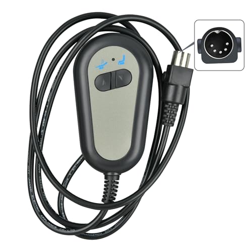 TCNOUMT Ersatzfernbedienung Passend für mit 2 Tasten 5 Pin Prong Power Recliner Fernbedienung Lift Chair oder elektrischem Relaxsessel TCNOUMT Ersatzfernbedienung Passend für mit 2 Tasten 5 Pin Prong Power Recliner Fernbedienung Lift Chair oder elektrischem Relaxsessel von TCNOUMT