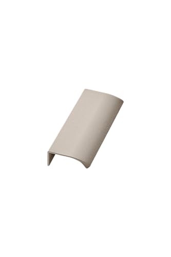 Furnipart TCO EDGE STRAIGHT Griff - Schrank Türgriff - Hinterschraubgriff, Versteckter Türgriff, Kantengriff Flach - Schrankgriffe, Küchengriffe - Länge 100mm, Abstand 60mm - Beige von TCO. akcesoria meblowe