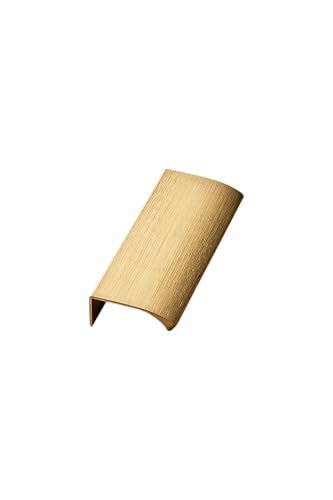 Furnipart TCO EDGE STRAIGHT Griff - Schrank Türgriff - Hinterschraubgriff, Versteckter Türgriff, Kantengriff Flach - Schrankgriffe, Küchengriffe - Länge 100mm, Abstand 60mm - Gold Gebürstet Furnipart TCO EDGE STRAIGHT Griff - Schrank Türgriff - Hinterschraubgriff, Versteckter Türgriff, Kantengriff Flach - Schrankgriffe, Küchengriffe - Länge 100mm, Abstand 60mm - Gold Gebürstet von TCO. akcesoria meblowe