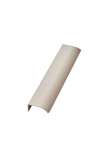Furnipart TCO EDGE STRAIGHT Griff - Schrank Türgriff - Hinterschraubgriff, Versteckter Türgriff, Kantengriff Flach - Schrankgriffe, Küchengriffe - Länge 200mm, Abstand 160mm - Beige von TCO. akcesoria meblowe