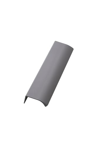 Furnipart TCO EDGE STRAIGHT Griff - Schrank Türgriff - Hinterschraubgriff, Versteckter Türgriff, Kantengriff Flach - Schrankgriffe, Küchengriffe - Länge 200mm, Abstand 160mm - Grau von TCO. akcesoria meblowe