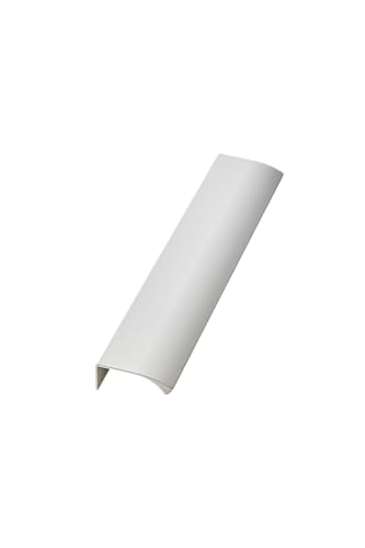 Furnipart TCO EDGE STRAIGHT Griff - Schrank Türgriff - Hinterschraubgriff, Versteckter Türgriff, Kantengriff Flach - Schrankgriffe, Küchengriffe - Länge 200mm, Abstand 160mm - Weiß Matt von TCO. akcesoria meblowe