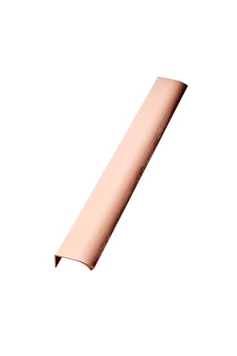 Furnipart TCO EDGE STRAIGHT Griff - Schrank Türgriff - Hinterschraubgriff, Versteckter Türgriff, Kantengriff Flach - Schrankgriffe, Küchengriffe - Länge 350mm, Abstand 320mm - Roségold von TCO. akcesoria meblowe