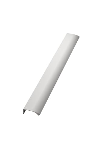 Furnipart TCO EDGE STRAIGHT Griff - Schrank Türgriff - Hinterschraubgriff, Versteckter Türgriff, Kantengriff Flach - Schrankgriffe, Küchengriffe - Länge 350mm, Abstand 320mm - Weiß Matt von TCO. akcesoria meblowe