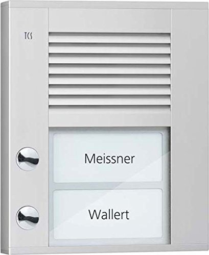 TCS Tür Control Audioaußenstation1-reihig PDS02-EN/04 von TCS