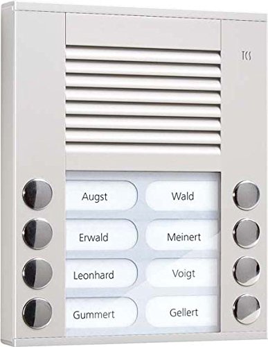 TCS Tür Control Audioaußenstation 2-reihig PES08-EN/04 von TCS