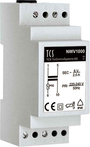TCS Tür Control Klingeltransformator 2 A NWV1000-0400 TCS Tür Control Klingeltransformator 2 A NWV1000-0400 von TCS