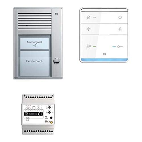 TCS Tür Control Paketlösung PSC2310-0000 1 Taste AP, Freispr. Türsprech-Set 4035138041195 von TCS