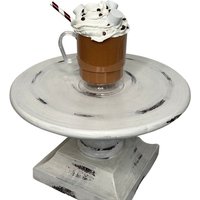 Gefälschte Heiße Schokolade, Faux Kakao, Gefälschte Schokolade Mit Schokoladenstückchen, Kaffeebardekor, Abgestufte Tablettdekorationen, Heißer von TCTCrafts