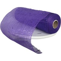 Re134123-10.25" X 10Yd Deluxe Breitfolie Netz-Lila/Lila Folie, Kranz Zubehör, Deco Mesh, Bastelzubehör, 10 Zoll Lila Deko Mesh, Halloween von TCTCrafts